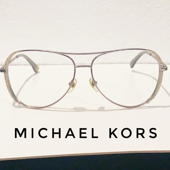 Authentic Michael Kors aviator prescription sunglasses